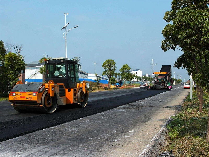 瀝青路面工程-道路施工